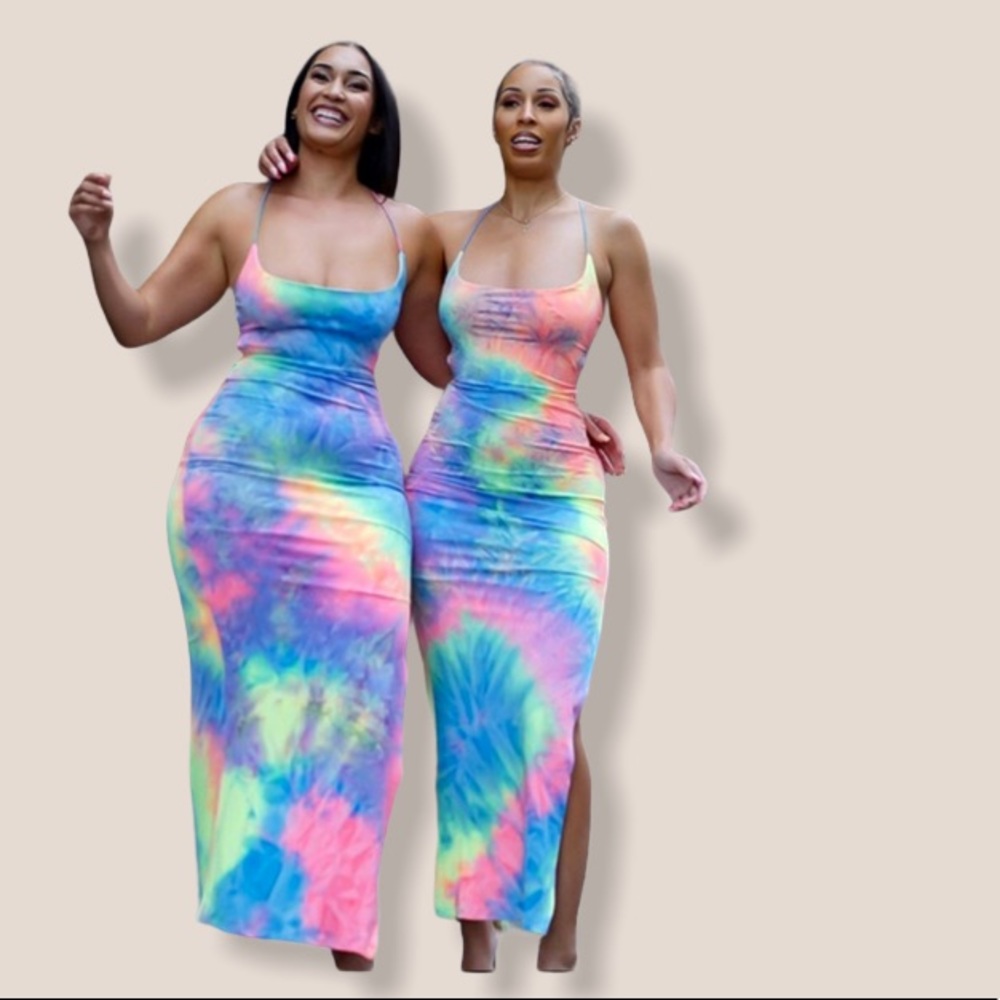 Tie Dye Maxi dress